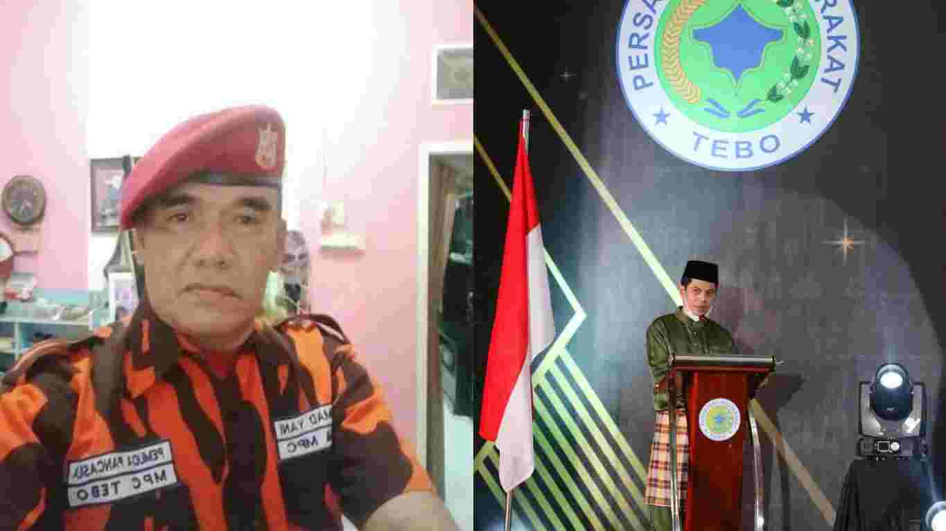 Bujang Nawi (kiri) dan Ansori Hasan