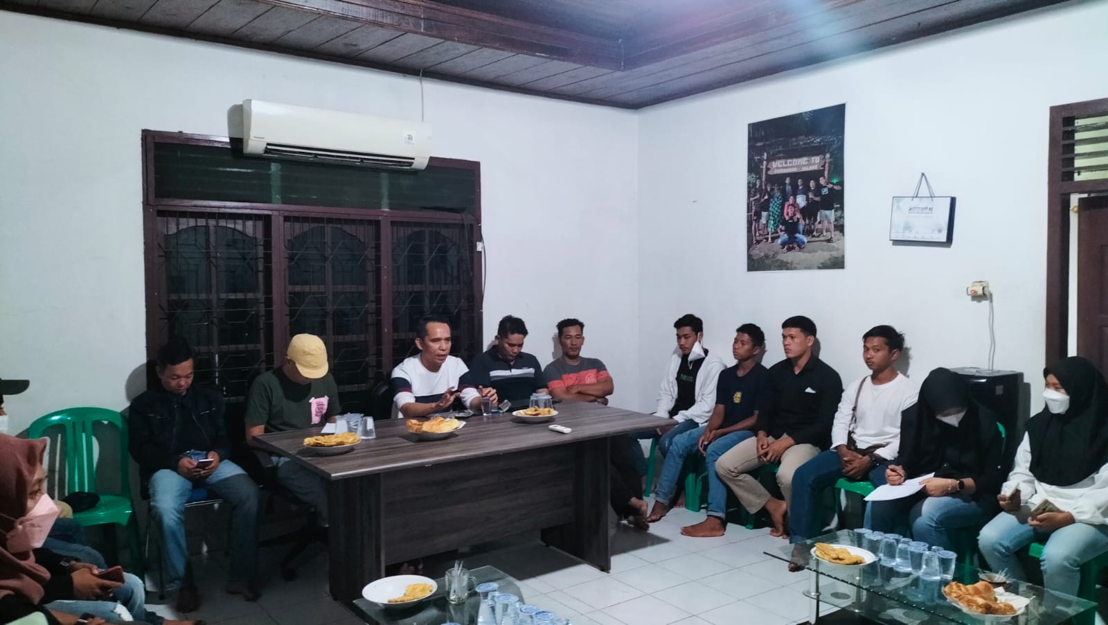 Silaturahmi atlet, pengurus dan Ketum PODSI Jambi