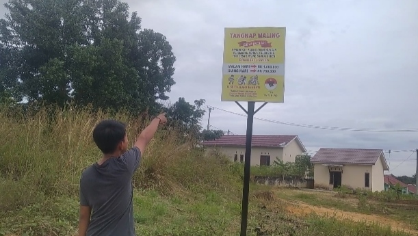 Tangkap maling berhadiah jutaan rupiah di Perumah Mendalo Residance