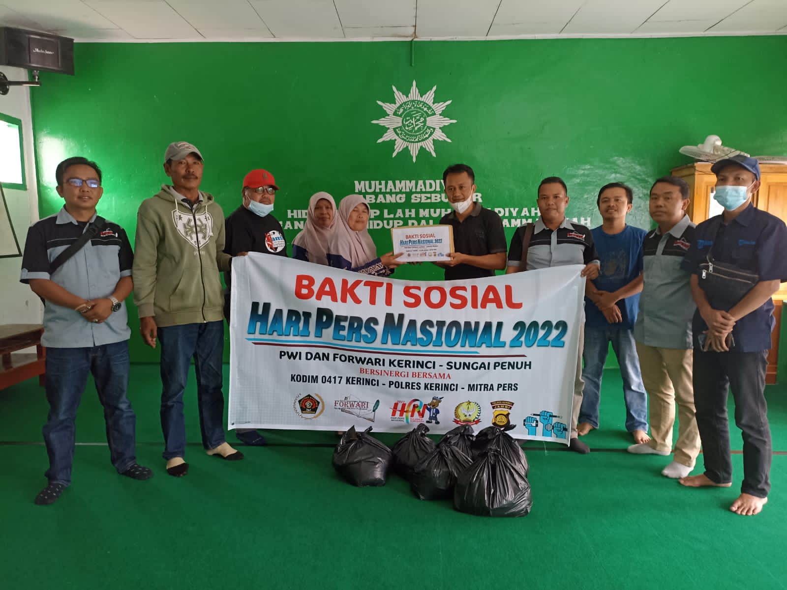 PWI-FORWARI gelar bakti sosial