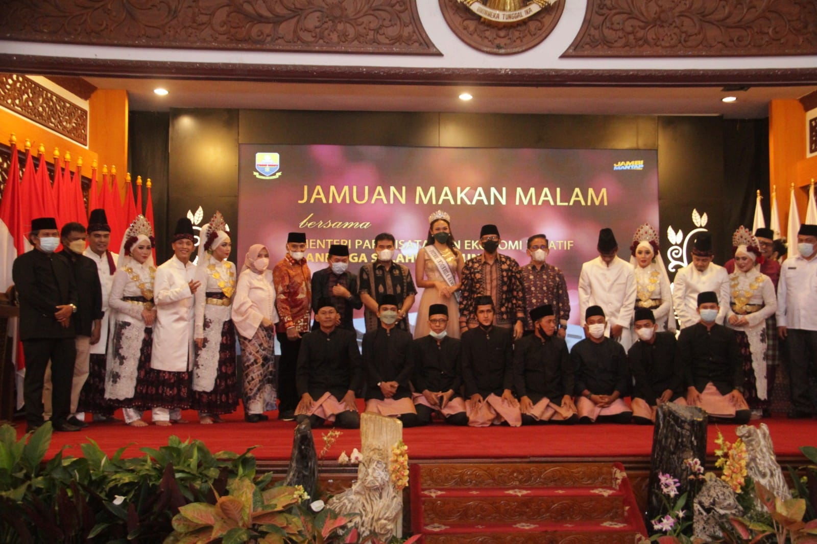 Jamuan makan malam bersama Menteri Sandiaga Uno 