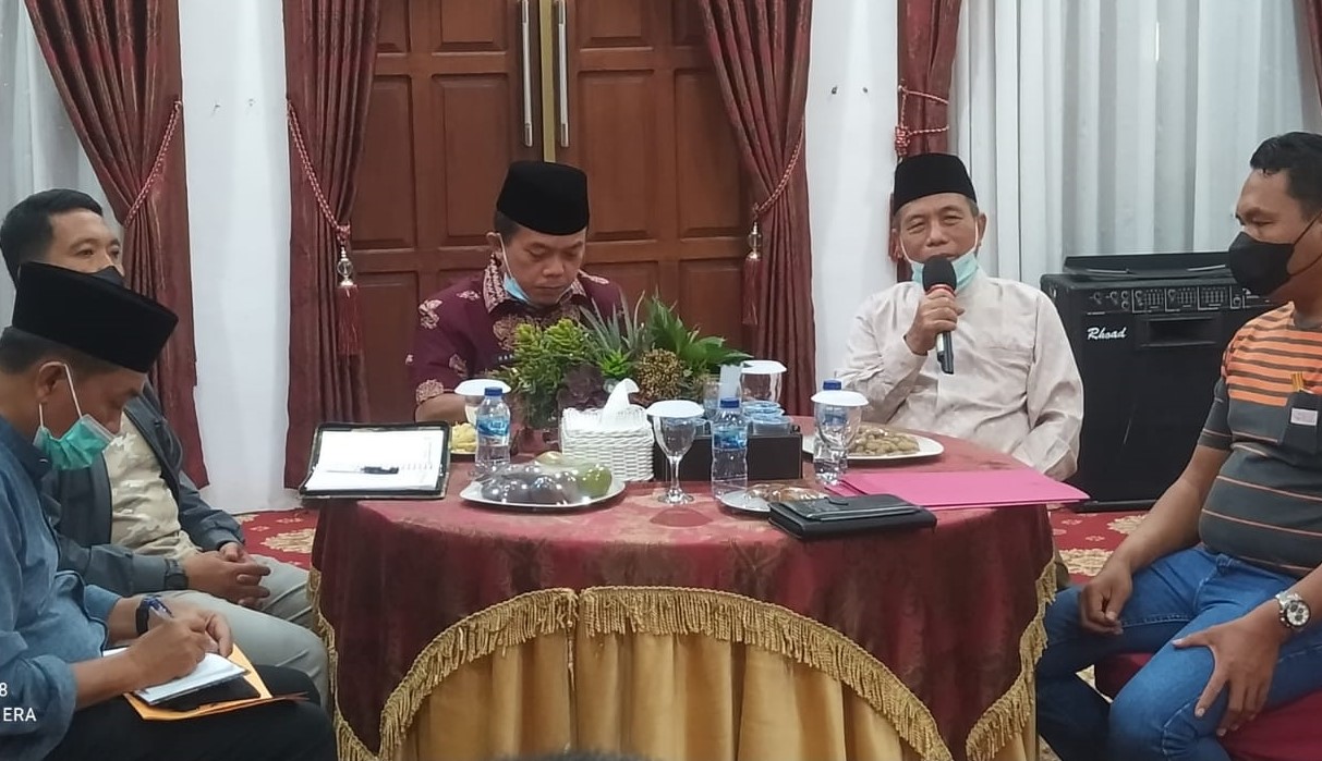Gubernur Al Haris saat hadiri rapat koordinasi internal Pemkab Merangin 