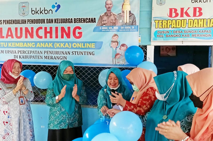 Launching kartu kembang anak online