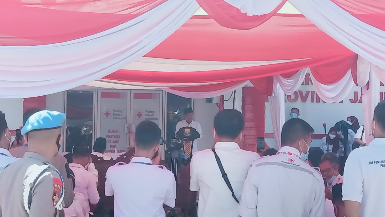 Jusuf Kalla peresmian Klinik Pratama 24 PMI Provinsi Jambi 