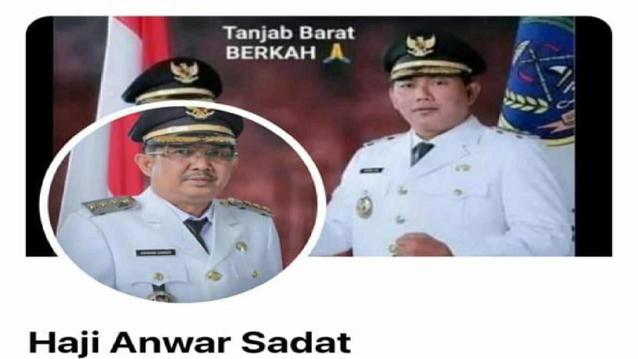 Akun Facebook palsu Haji Anwar Sadat 