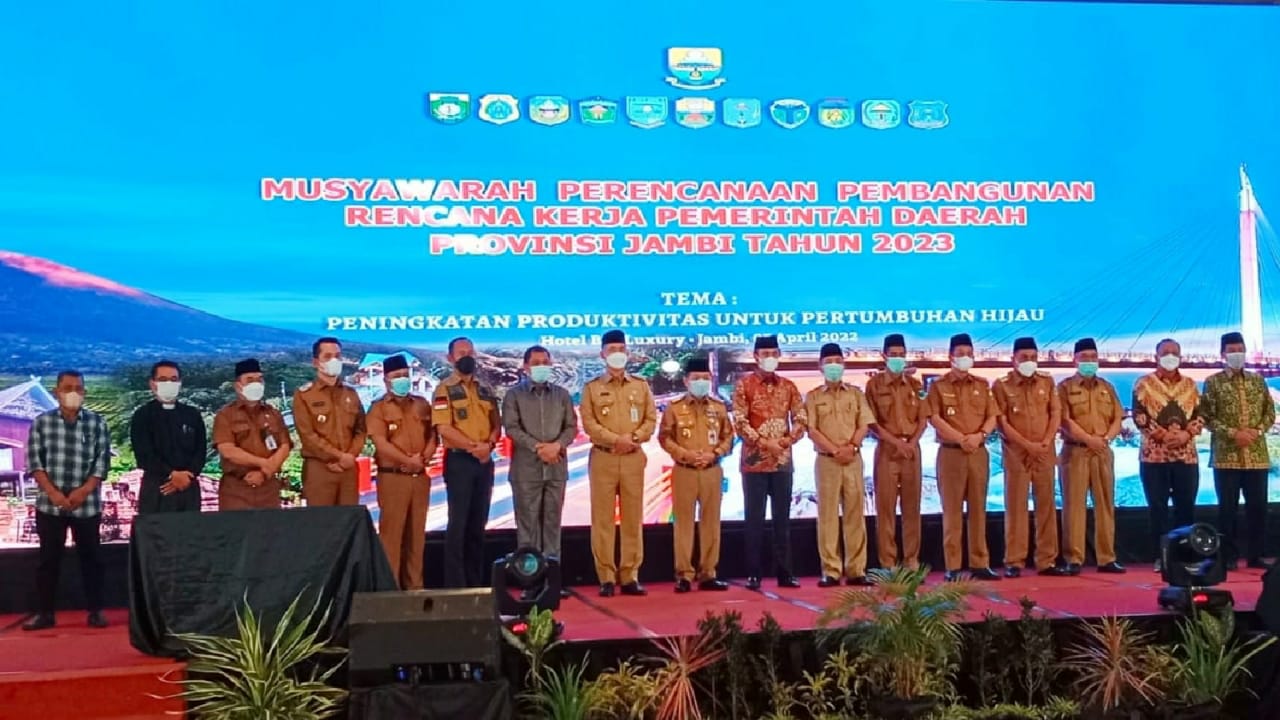 Gubernur Al Haris saat hadiri Musrenbang Provinsi Jambi tahun 2023