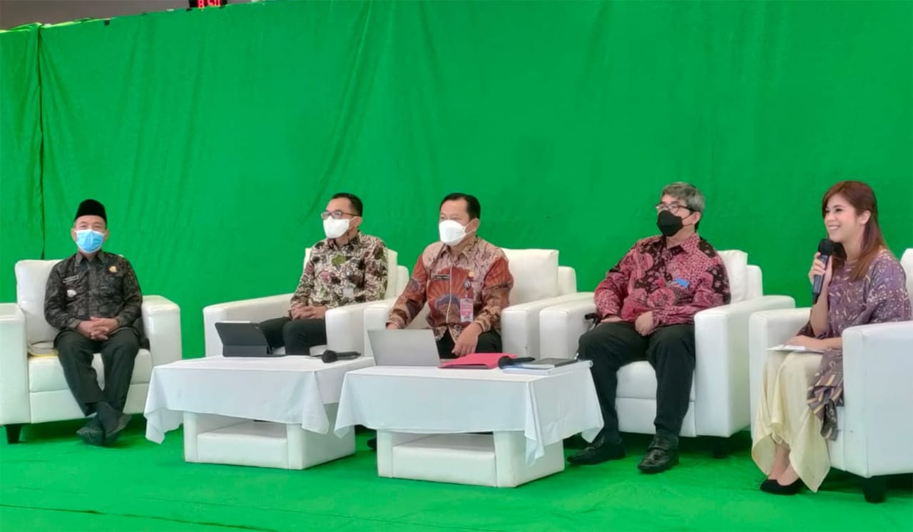 Bupati Mashuri saat jadi narasumber acara CBPD