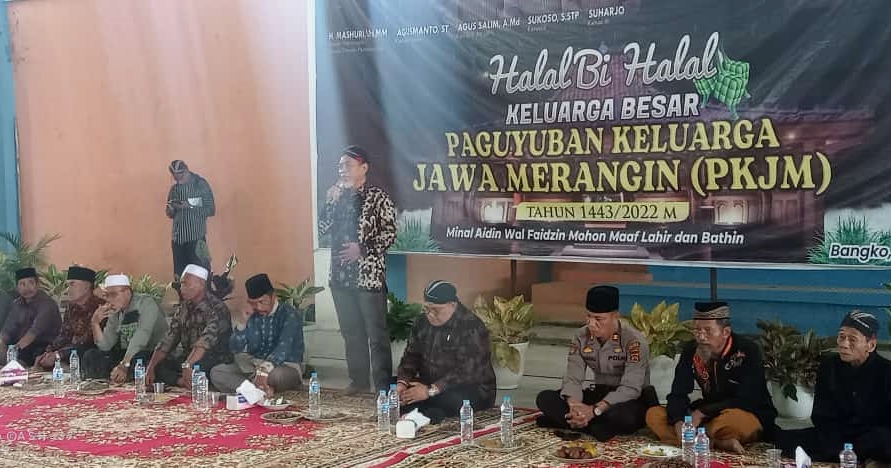 Bupati Mashuri saat hadiri halal bihalal PKJM