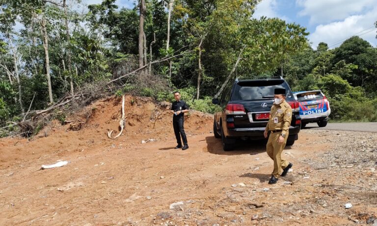 Gubernur Al Haris saat tinjau jalan khusus batubara Koto Boyo-Tempino beberapa waktu lalu 