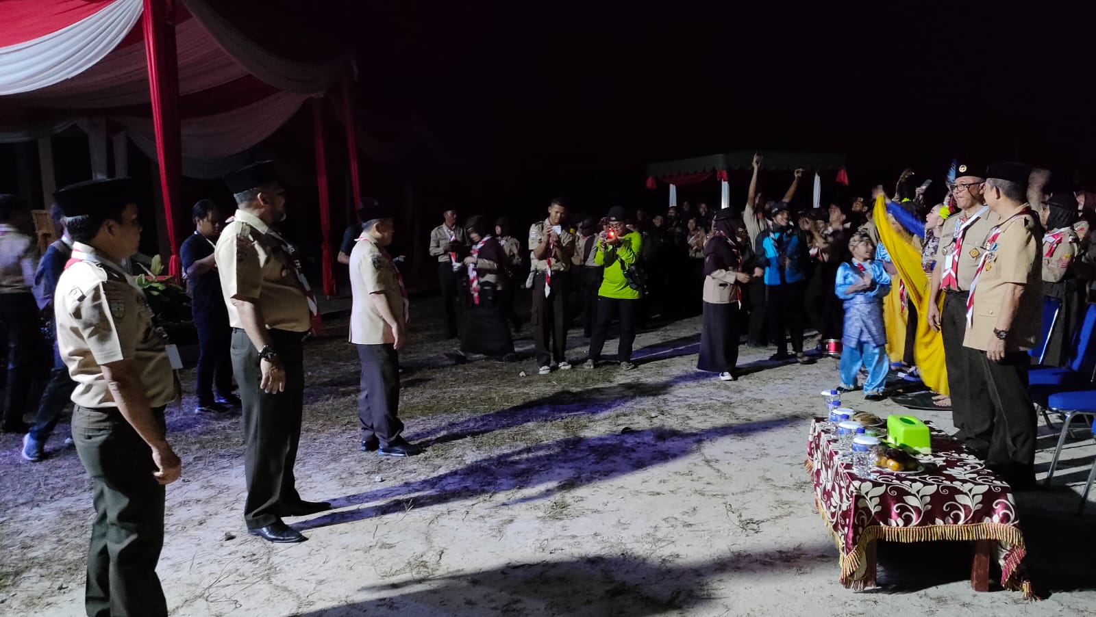 Gubernur Al Haris saat tutup Jambore Daerah Jambi 2022