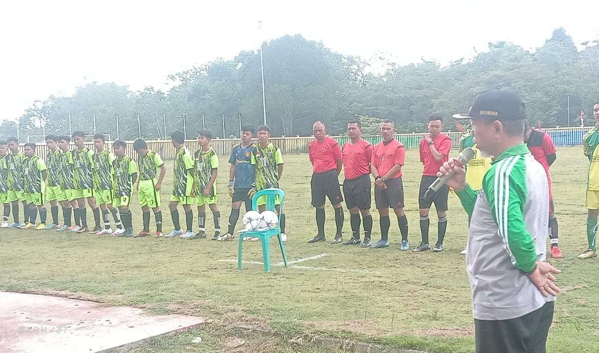 Bupati Mashuri saat buka Pontren Cup 2022