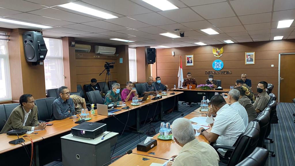 Rapat tindak lanjut implementasi MoU SMSI, Dewan Pers dan Polri