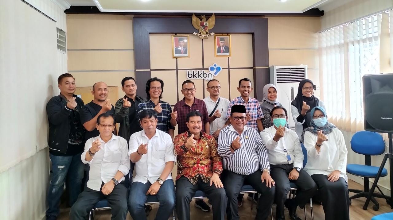 Silaturahmi SAH, SMSI Jambi dengan BKKBN Provinsi Jambi 