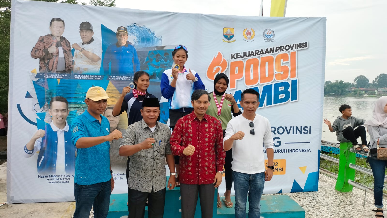 Kejurprov dayung PODSI Jambi tahun 2022
