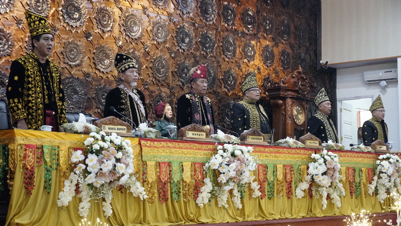 Paripurna Istimewa HUT Merangin ke-73 di DPRD Merangin, Kamis (22/12)