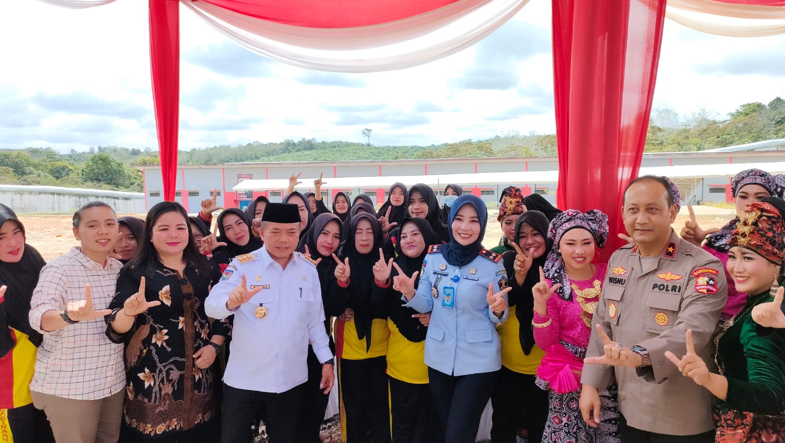 Al Haris saat hadiri deklarasi Lapas Bersinar di Lapas Perempuan IIB Muaro Jambi, Rabu (1/2)