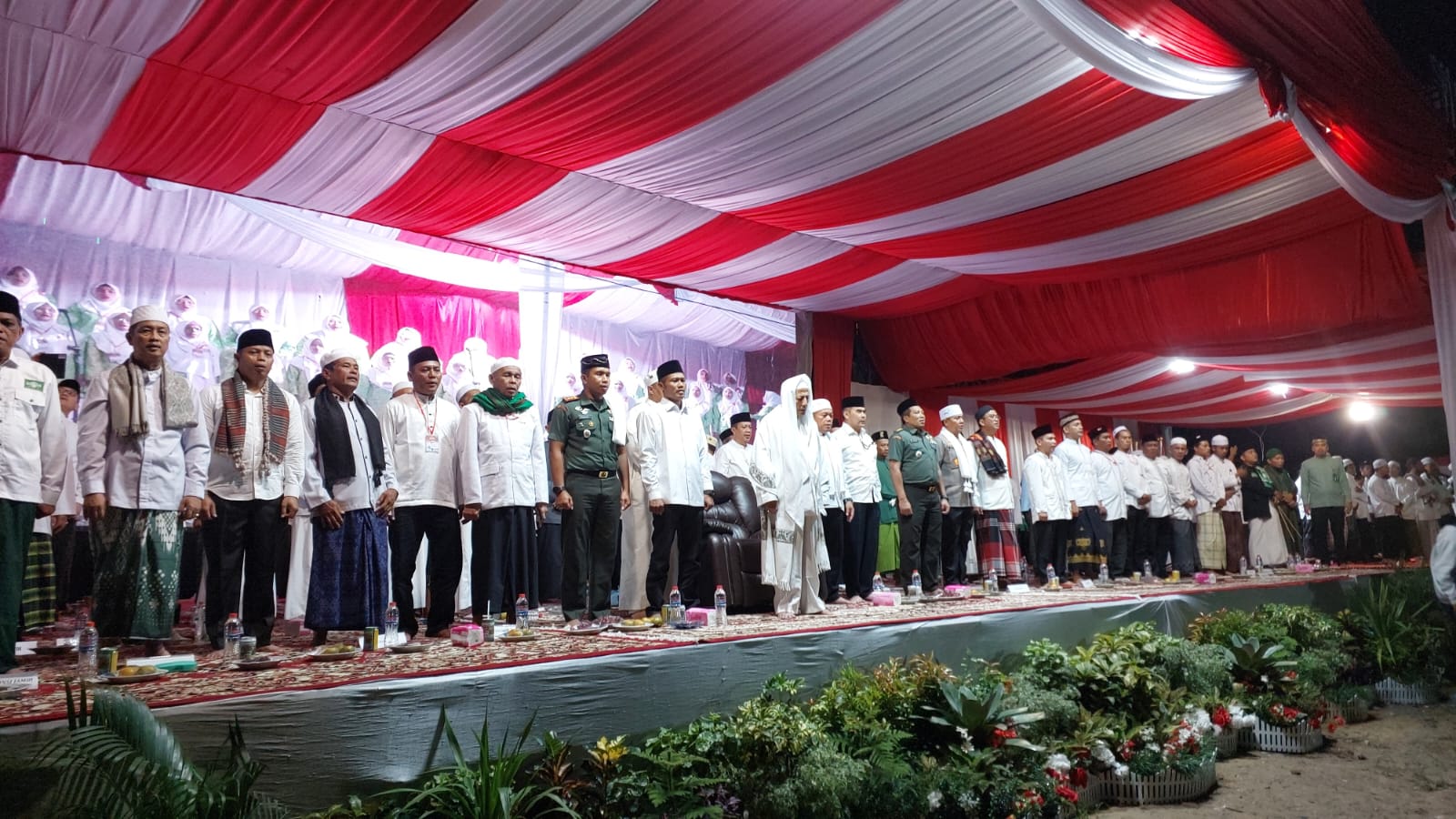 Al Haris hadiri tabligh akbar bersama Habib Luthfi 