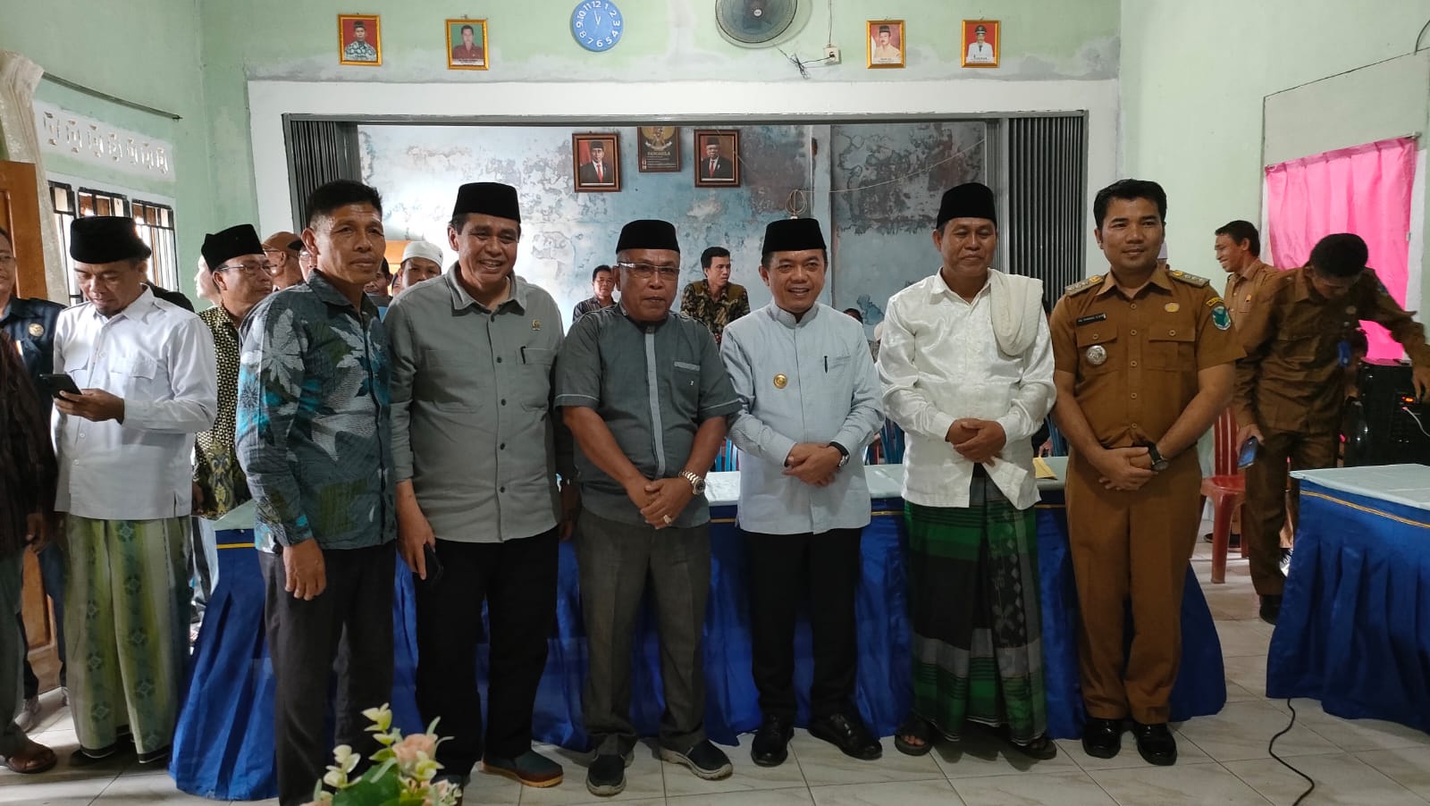 Al Haris dampingi HBA serap aspirasi masyarakat di Mersam, Senin (3/4)