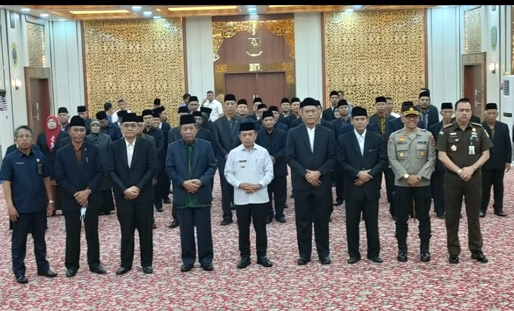 Al Haris lantik Abdullah Sani sebagai Ketua LPTQ Provinsi Jambi, Rabu (17/5)