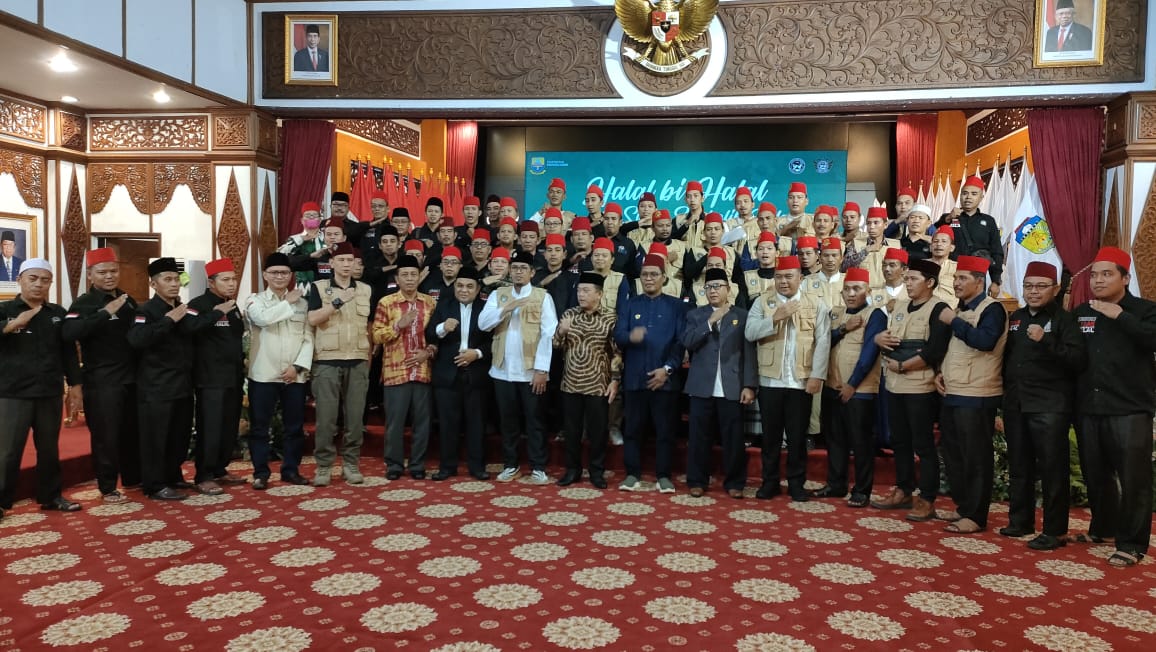 Al Haris halal bihalal bersama Juleha, Jumat (26/5) malam
