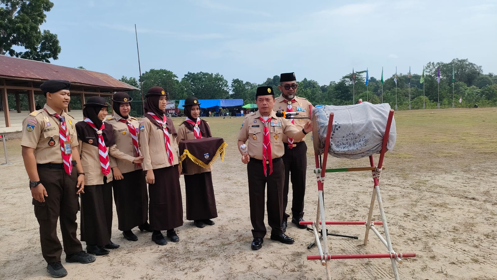 Al Haris membuka Raimuna Daerah Jambi 2023, Sabtu (27/5)