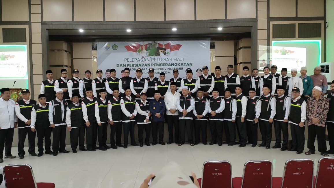 Gubernur Al Haris lepas petugas haji Provinsi Jambi 2023