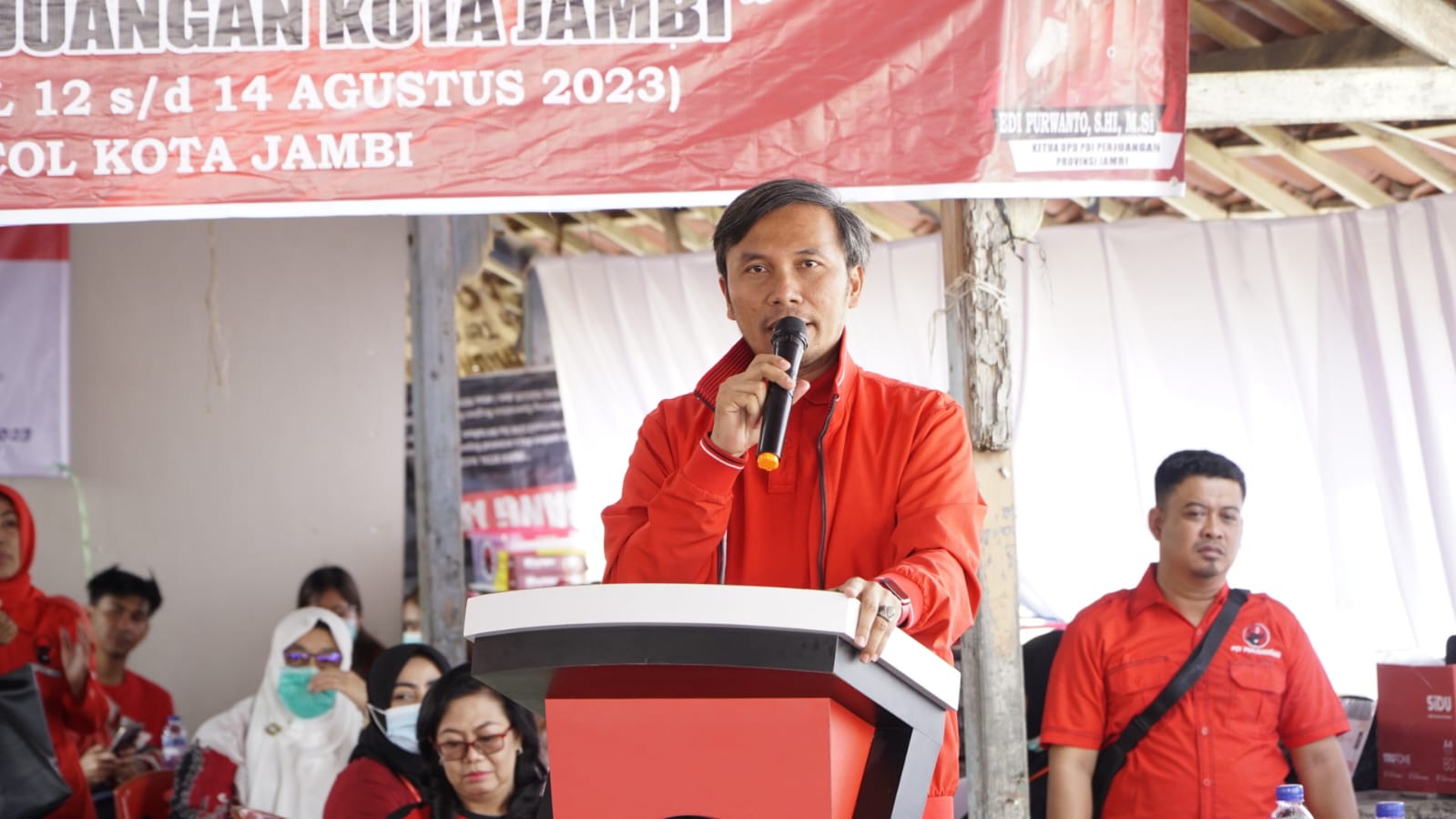 Ketua DPD PDI Perjuangan Provinsi Jambi, Edi Purwanto 
