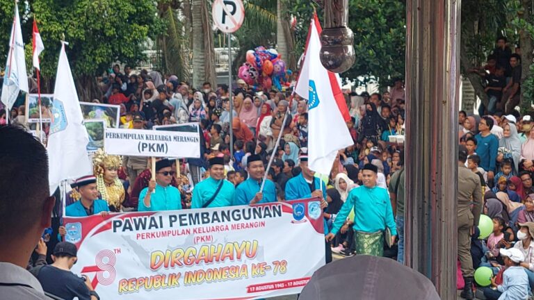 PKM Jambi ikut serta memeriahkan HUT RI ke-78 dengan menampilkan budaya Merangin