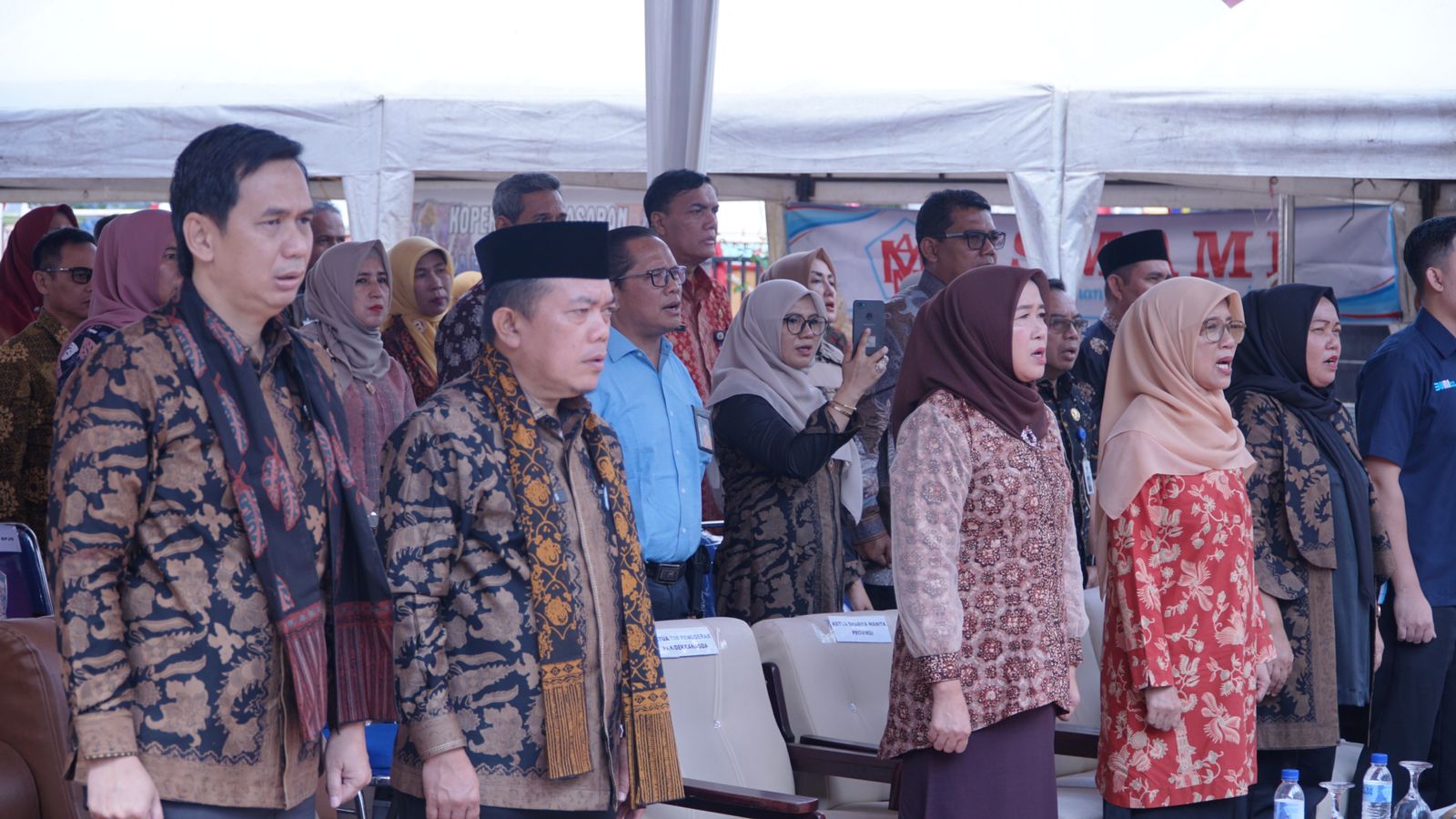 Al Haris hadiri peringatan HARKOPNAS ke 76 di halaman Kantor Dinas Koperasi dan UMKM Jambi