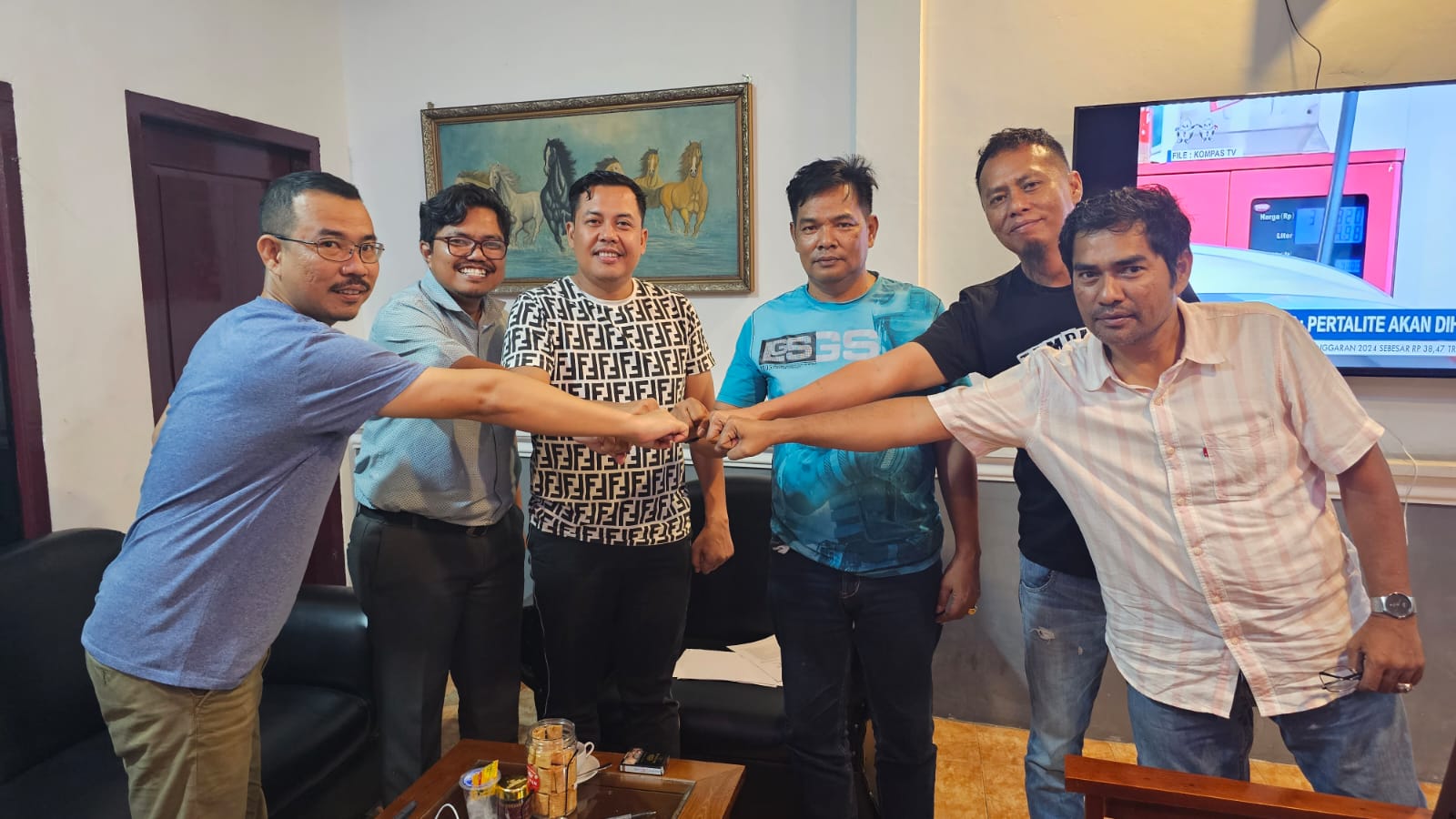 ATJ dan SMSI Jambi tandatangani MoU penanganan hulu hilir batubara, Rabu (30/8) malam