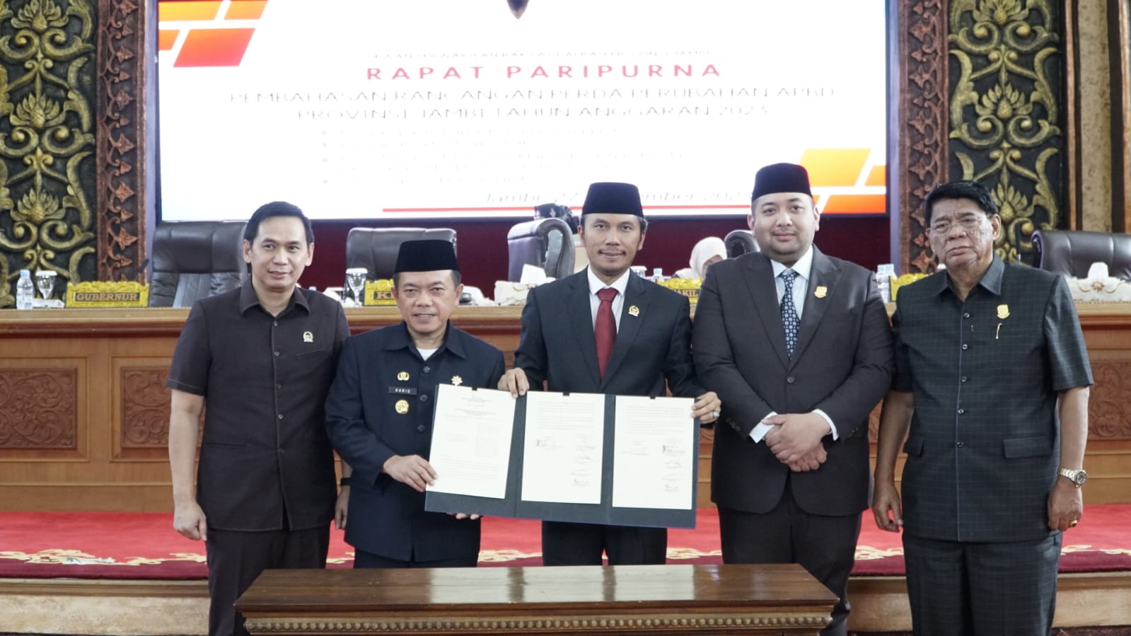 DPRD Provinsi Jambi setujui APBD Perubahan 2023 sebesar Rp 5,3 triliun