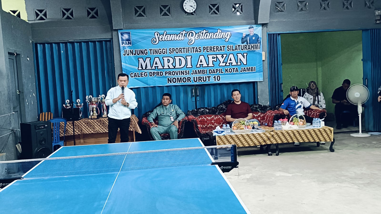 Al Haris buka turnamen tenis meja Mardi Afyan Cup, Sabtu (21/10)