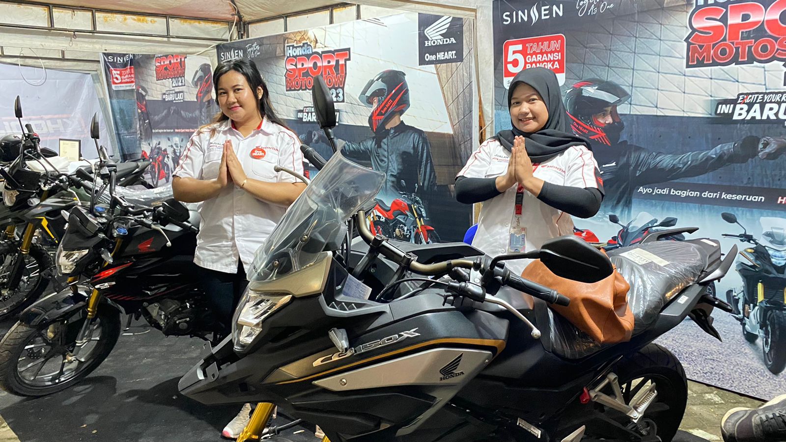 Honda Sport Motoshow 2023 hadir menjawab impian pecinta kecepatan di Jambi