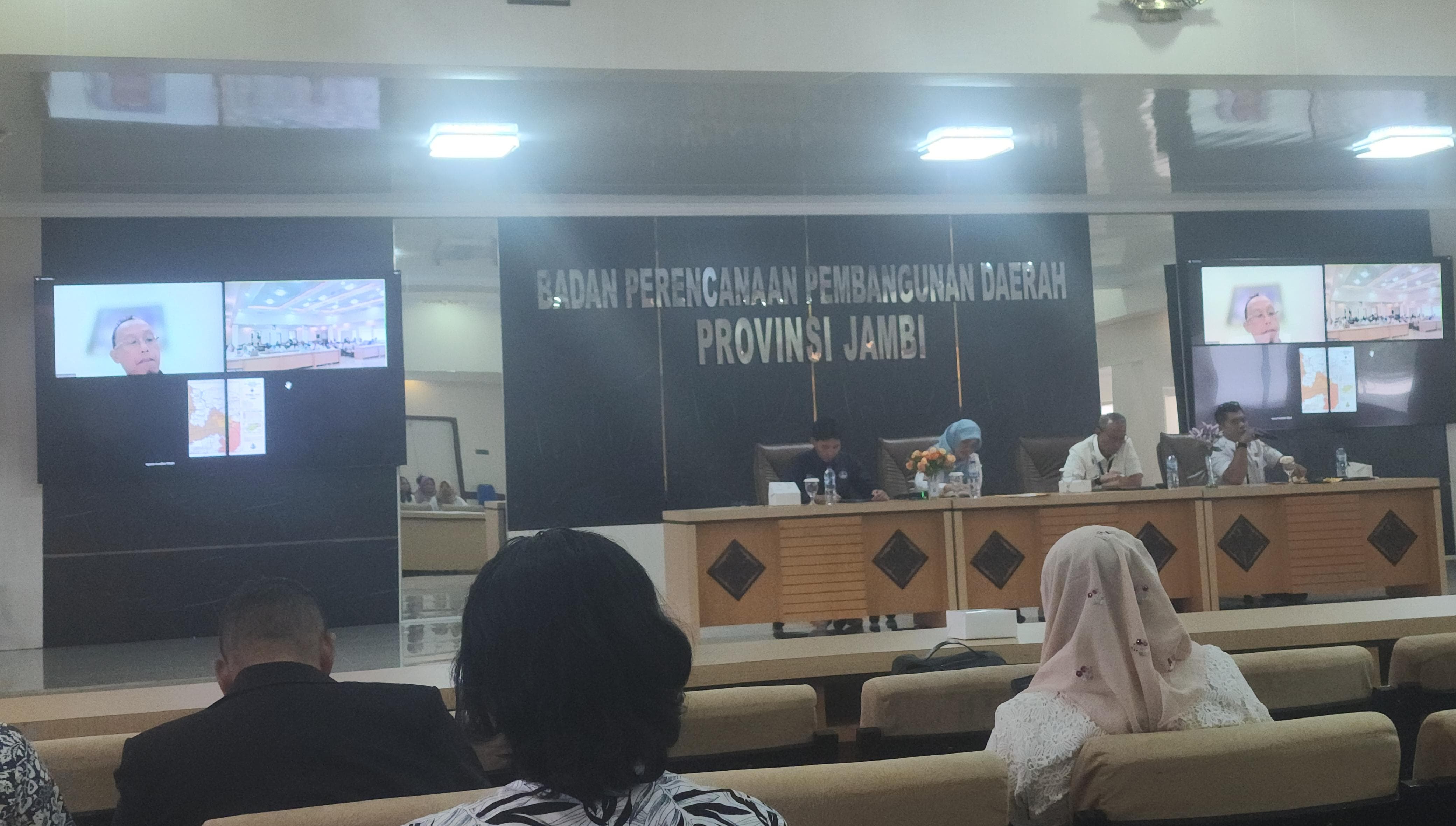 Bappeda Jambi adakan penyusunan program pengelola KHG Sungai Mendahara-Sungai Batanghari