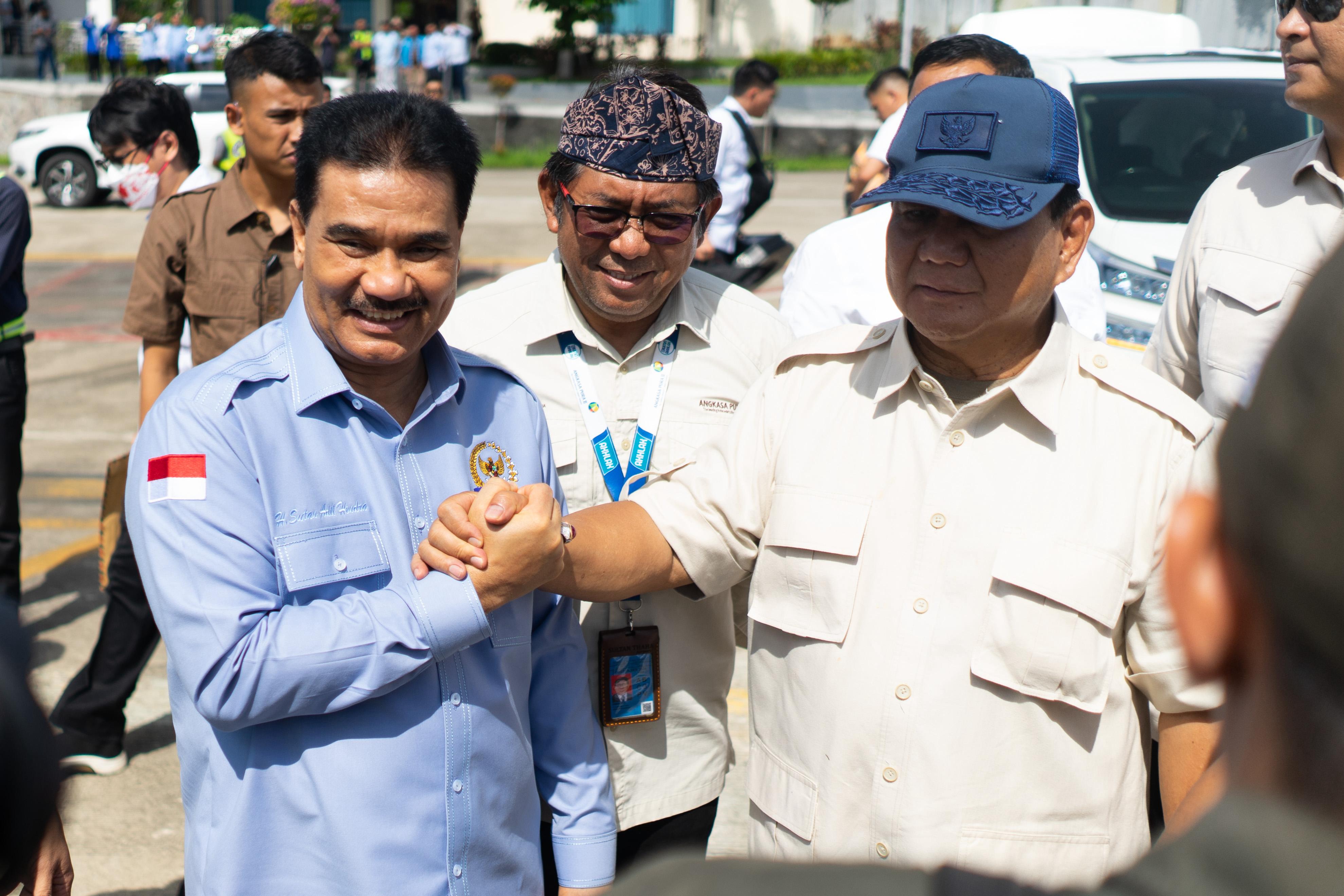 Sutan Adil Hendra dan Prabowo Subianto 