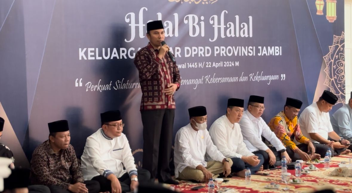 Halal Bihalal DPRD Provinsi Jambi, Senin (22/4)