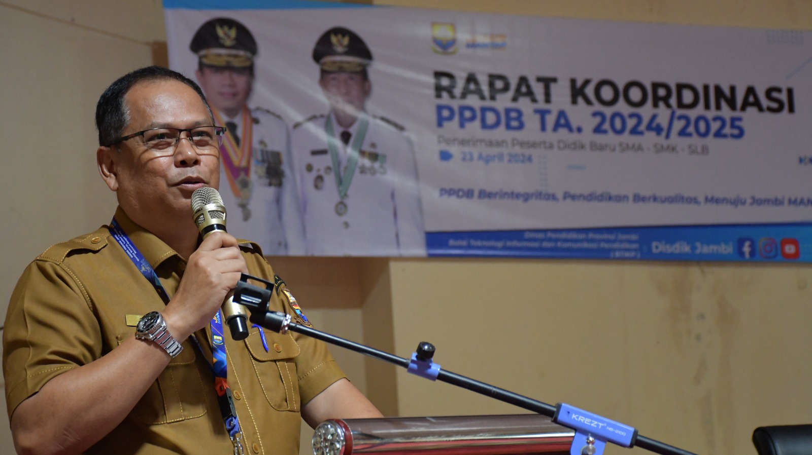 Kepala Dinas Pendidikan Provinsi Jambi, Syamsurizal 