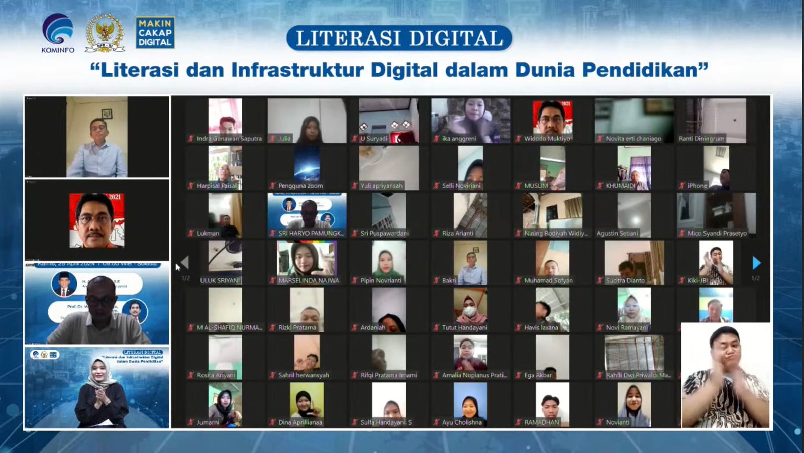 Literasi dan insfratruktur digital dalam dunia pendidikan 