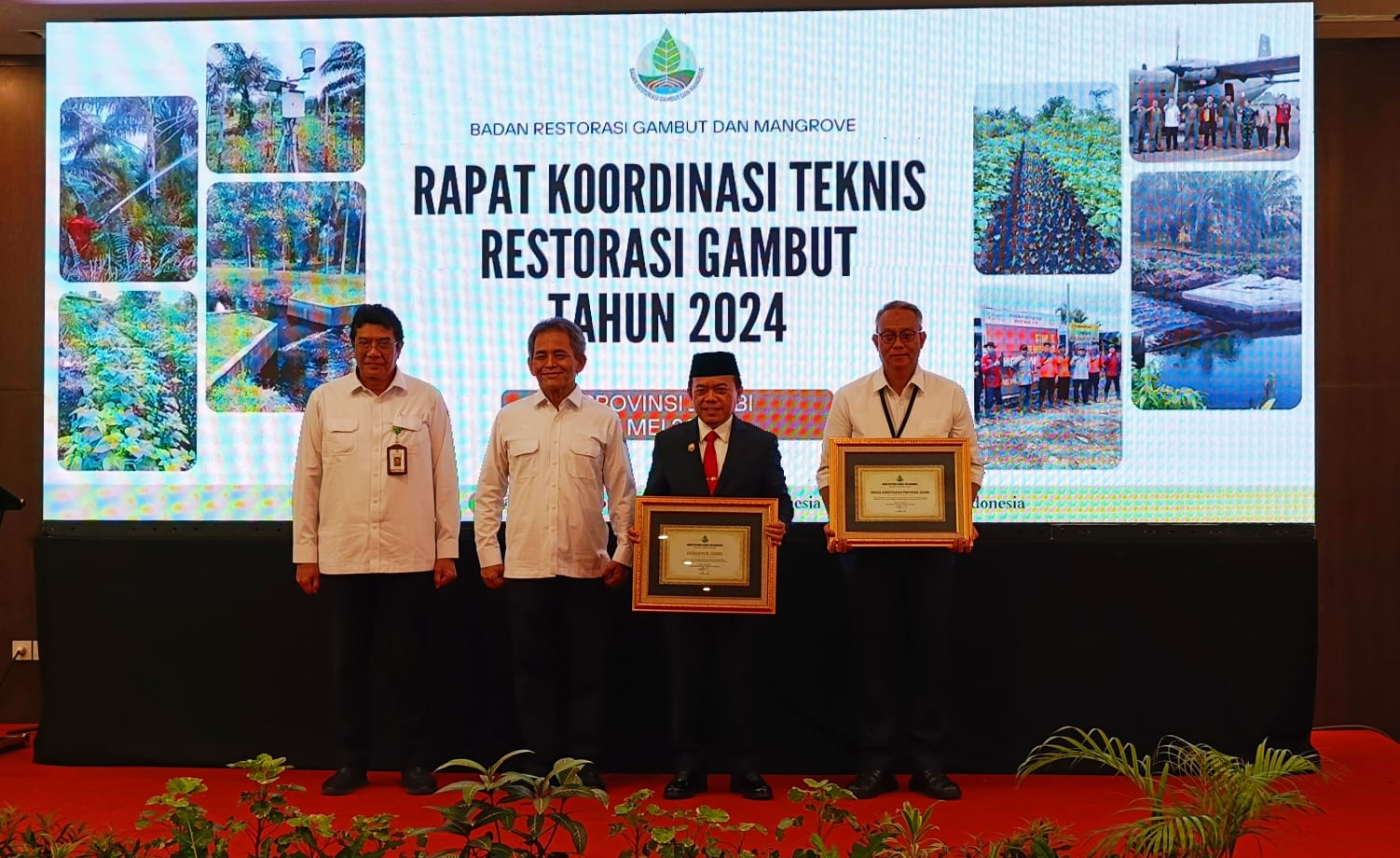 Al Haris terima penghargaan BRGM