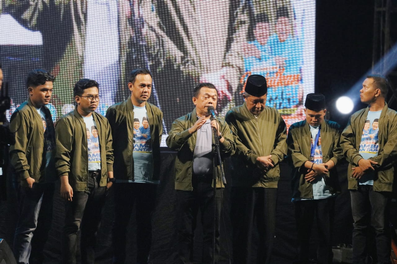 Deklarasi ribuan milenial dukung Haris-Sani di Pilgub Jambi 2024