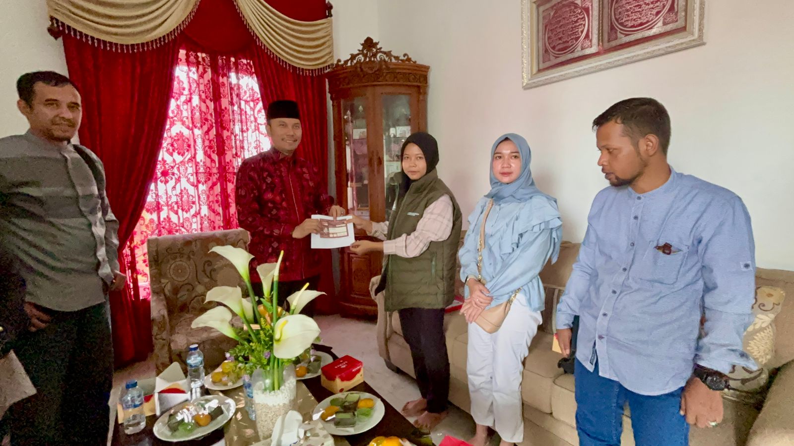 Pantarlih lakukan coklit di kediaman rumah Edi Purwanto, Jumat (28/6)