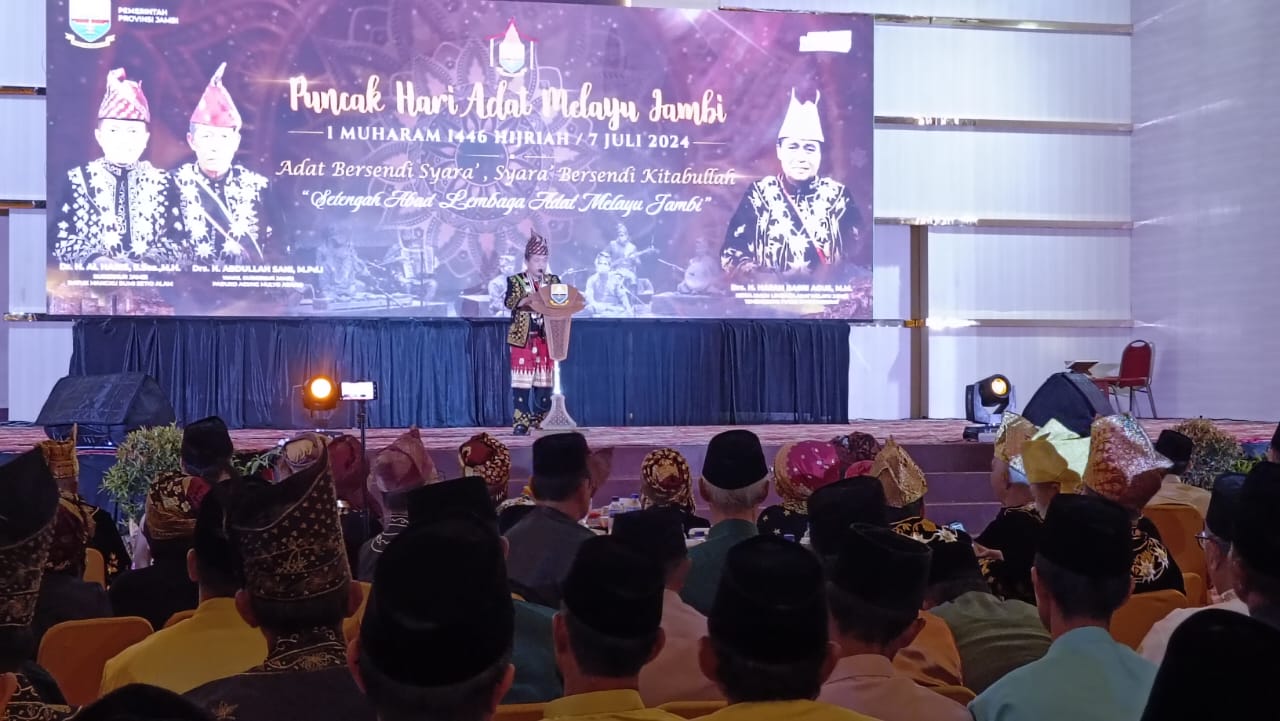 Al Haris hadiri puncak Haris Adat Melayu Jambi, Minggu (7/7) malam