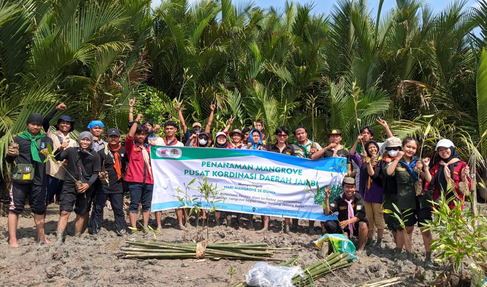 Mapala Pamsaka sukses jadi tuan rumah PKD di peringatan Hari Mangrove Sedunia