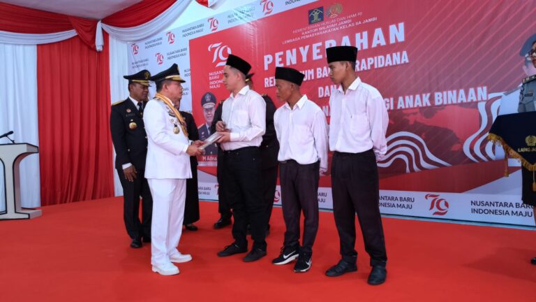 Al Haris serahkan remisi HUT RI ke-79, Sabtu (17/8)