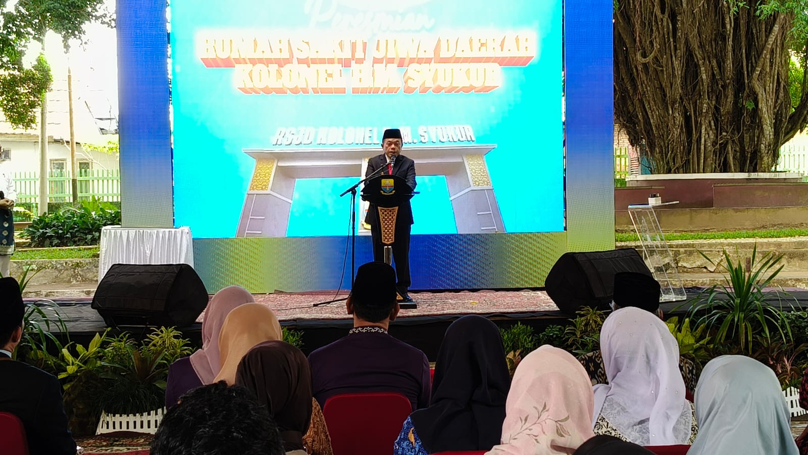 Al Haris resmikan nama RSJD Menjadi RSJD Kolonel HM Syukur, Selasa (17/9)