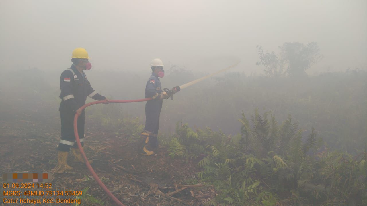 SKK Migas – PetroChina Jabung berperan penting dalam penanganan Karhutla Jambi
