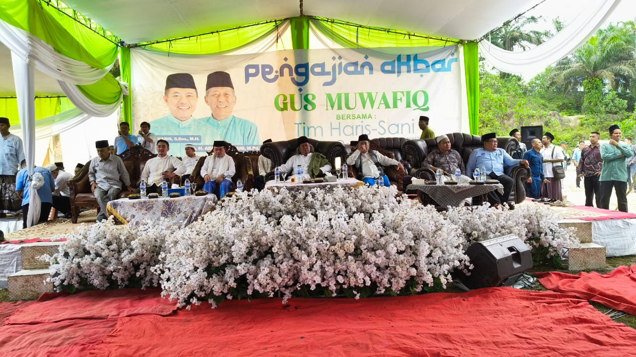 Al Haris-Sani didampingi Zumi Zola gelar tabligh akbar bersama Gus Muwafiq di Sungai Bahar