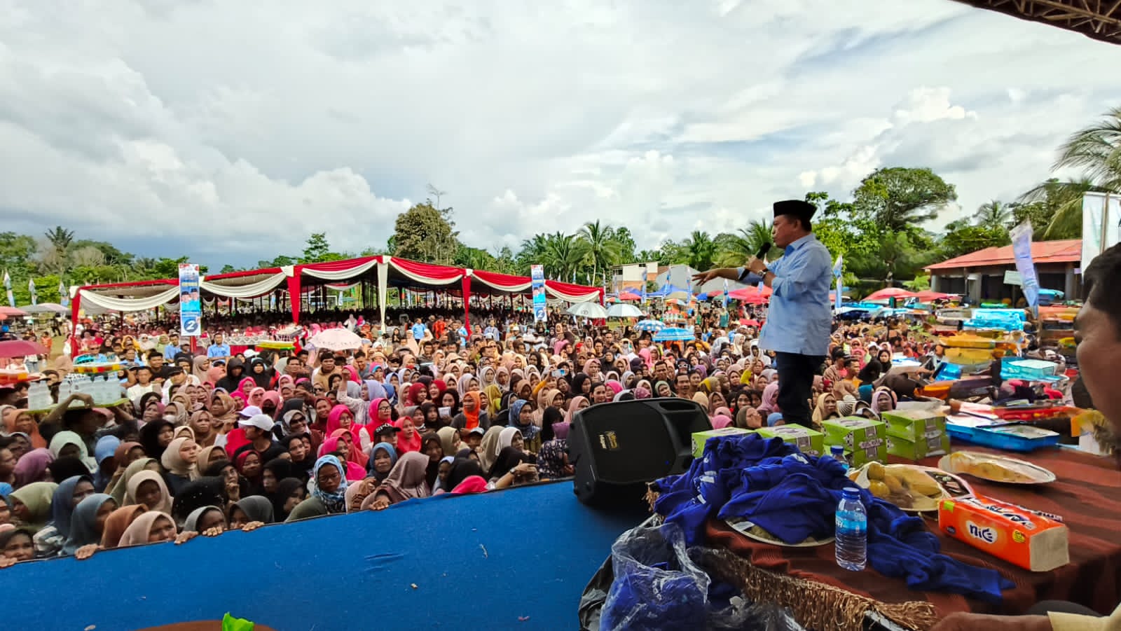 Al Haris silaturahmi dengan warga Kumpeh, Kamis (14/11)