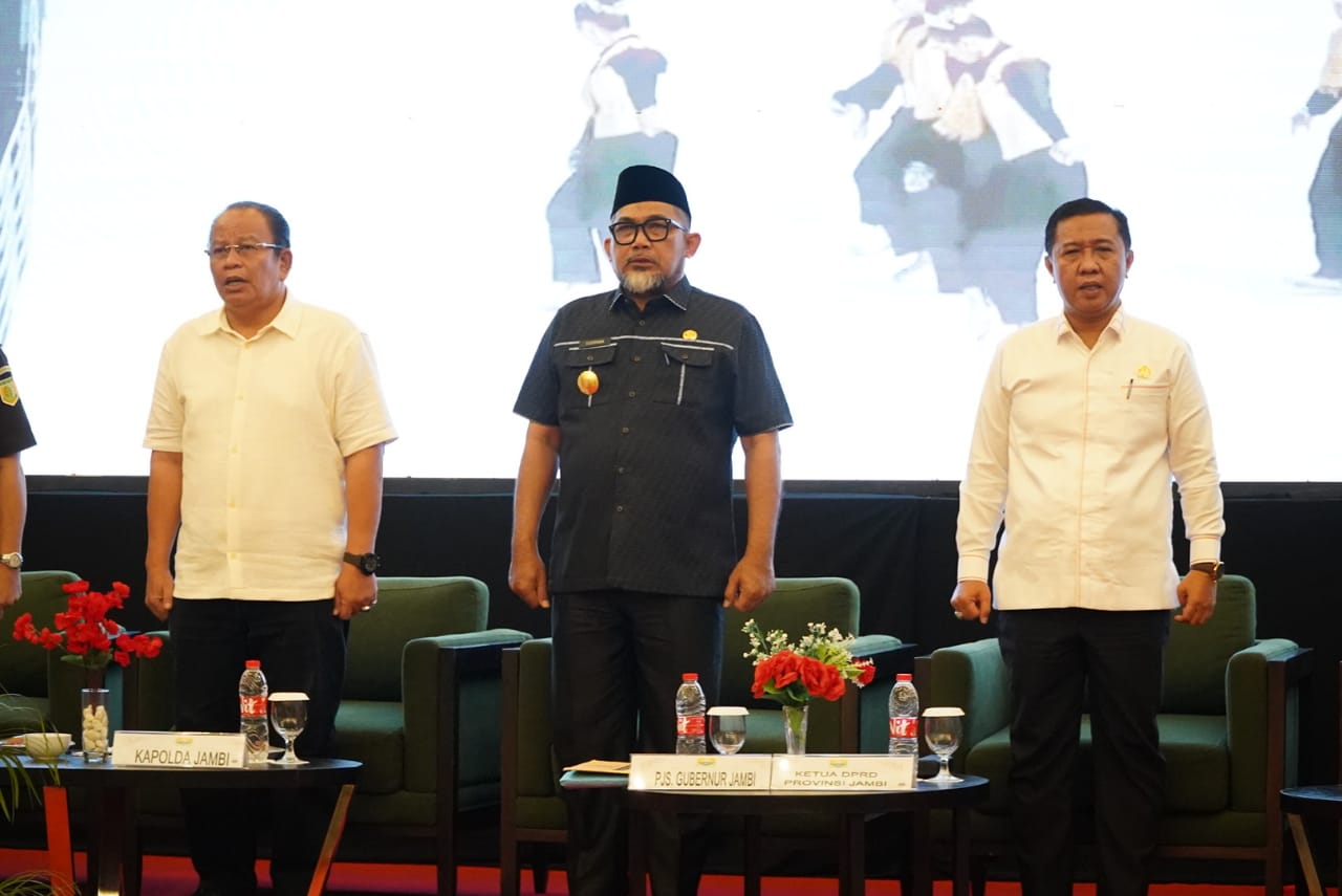 Sudirman hadiri Rakor Forkopimda terkait Pilkada serentak 2024 di Jambi