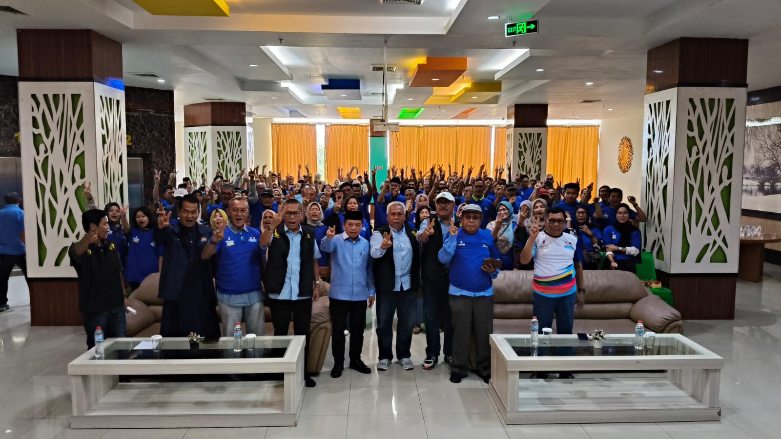 Himpunan Keluarga Besar Purnawirawan Polri se-Jambi deklarasi dukung Haris-Sani